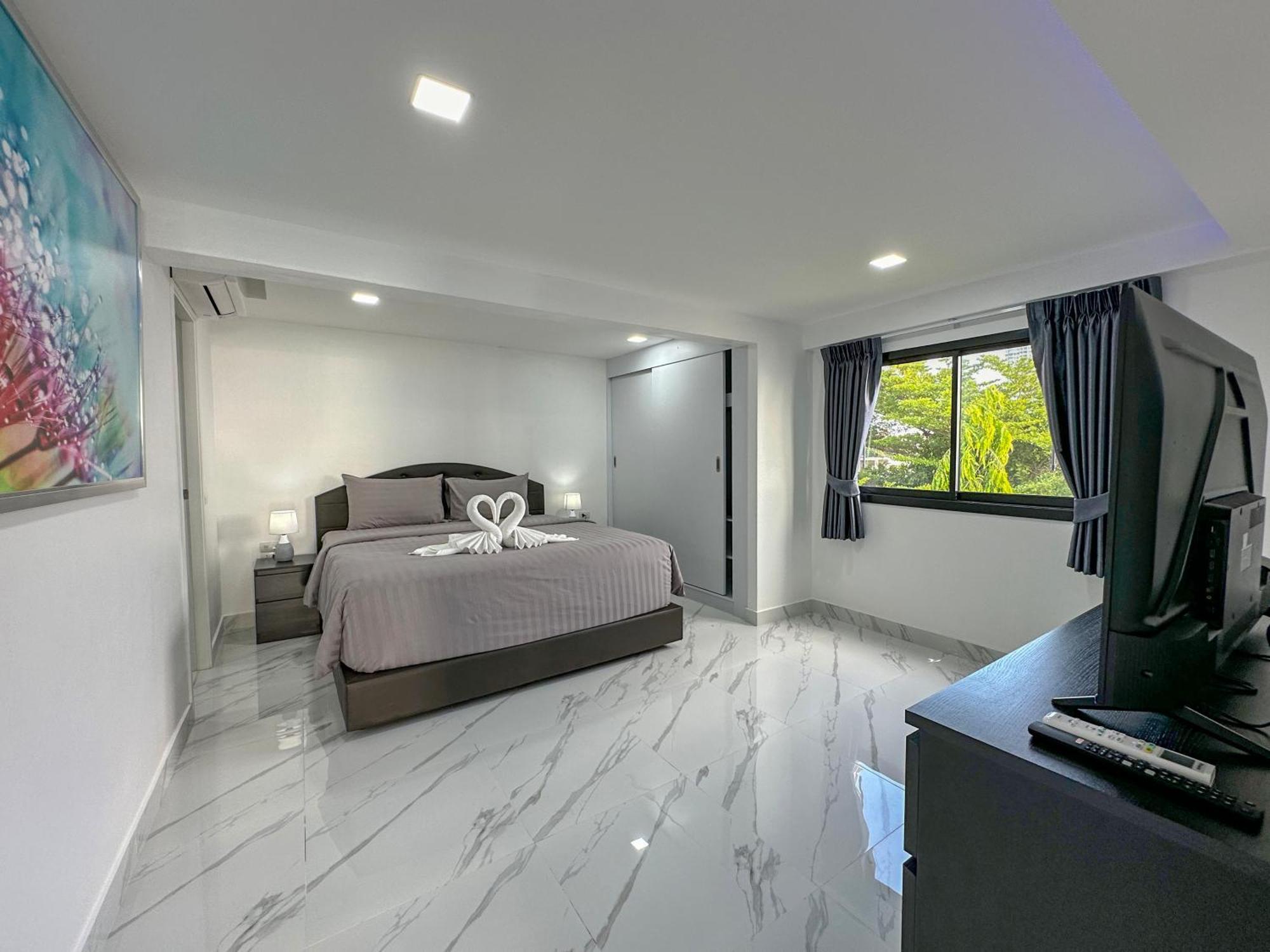 Stunning Beachfront View Luxurious Apartment 40 Jomtien Beach Dış mekan fotoğraf
