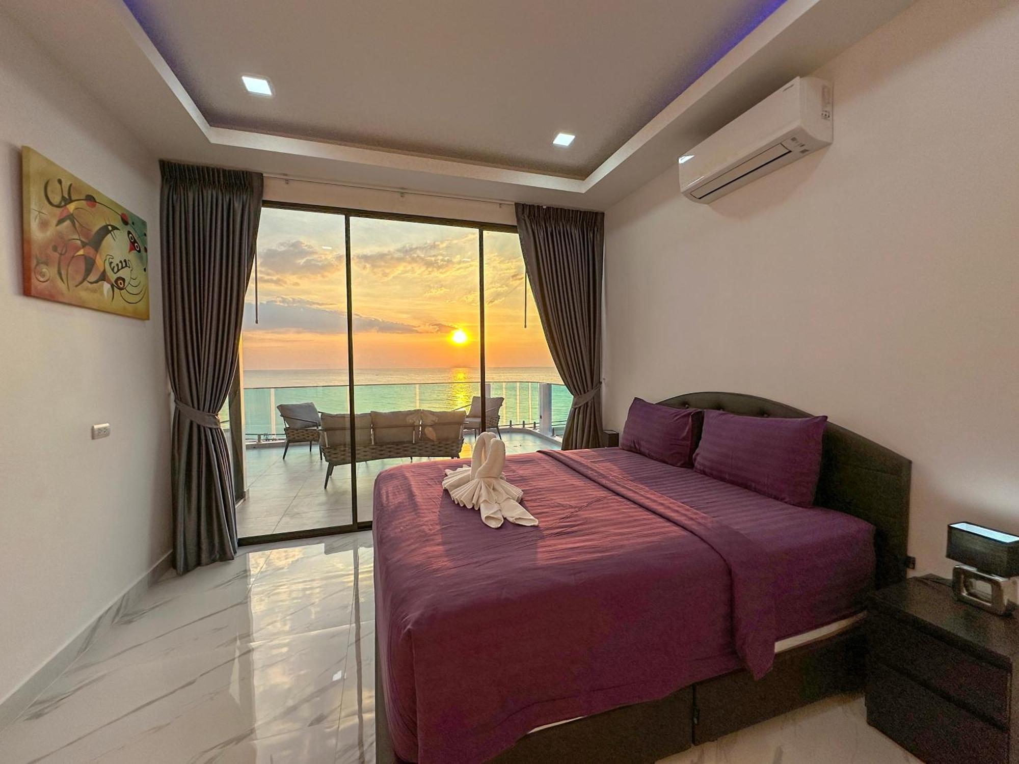 Stunning Beachfront View Luxurious Apartment 40 Jomtien Beach Dış mekan fotoğraf