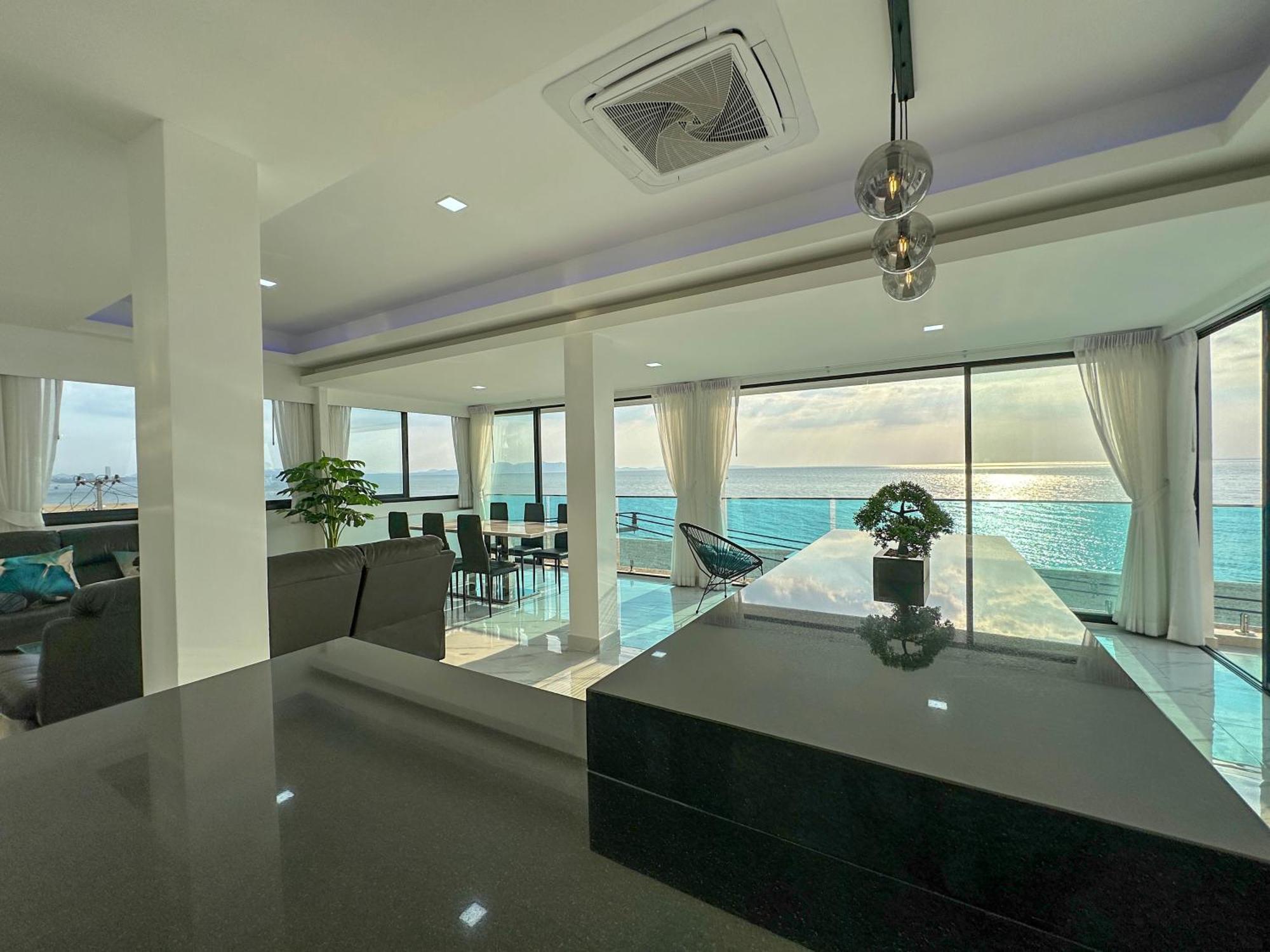 Stunning Beachfront View Luxurious Apartment 40 Jomtien Beach Dış mekan fotoğraf